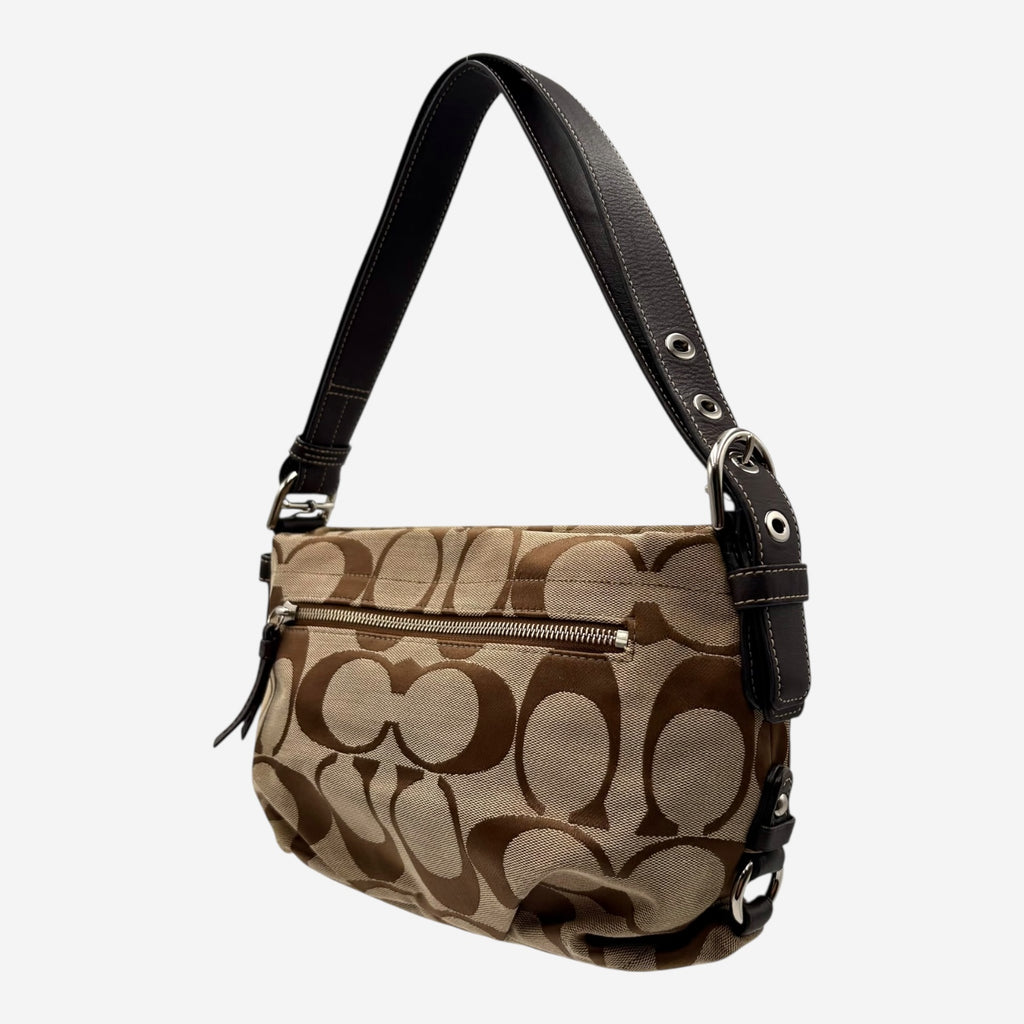 COACH MONOGRAM HAND BAG