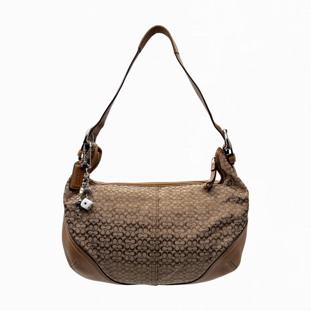 COACH MONOGRAM HAND BAG