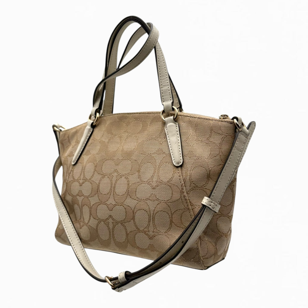 COACH MONOGRAM HAND BAG