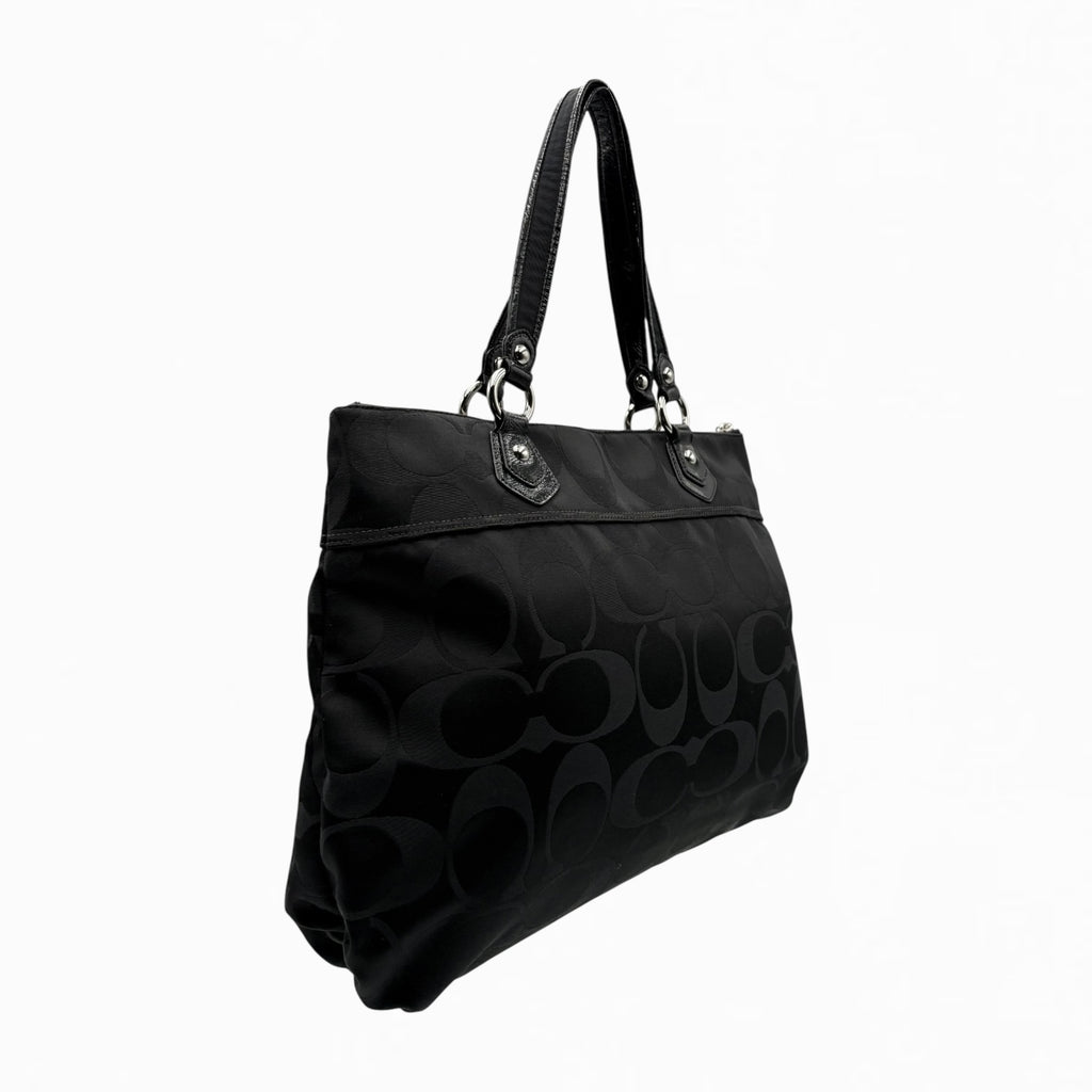 COACH MONOGRAM HAND BAG