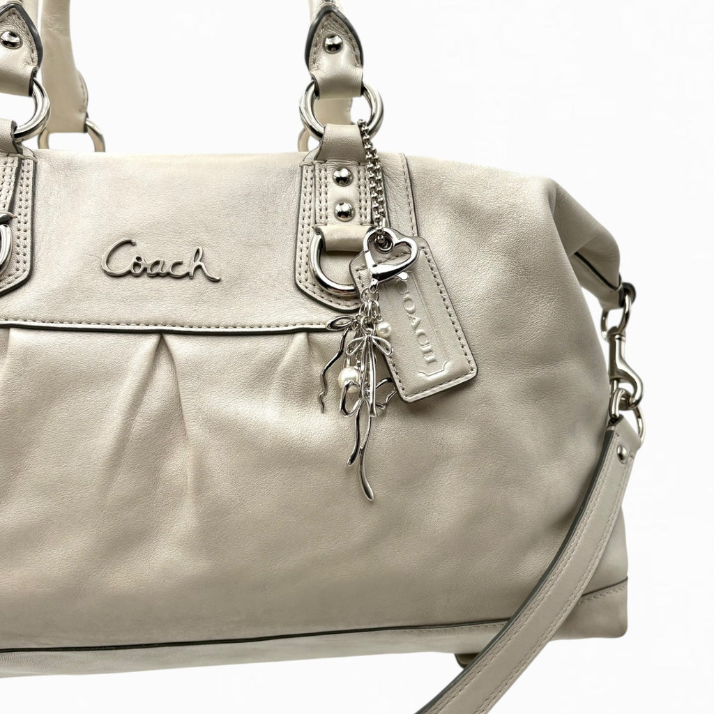 COACH LEATHER HAND BAG