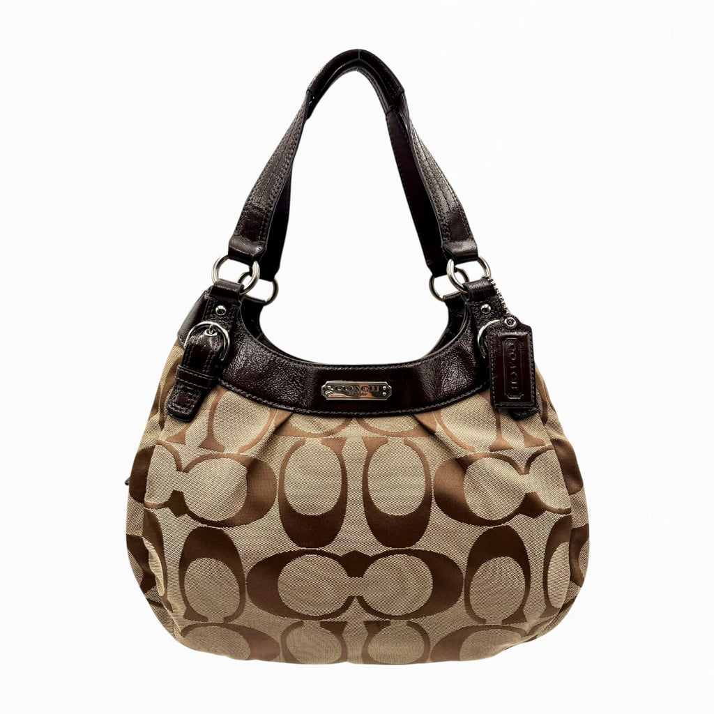 COACH MONOGRAM HOBO BAG