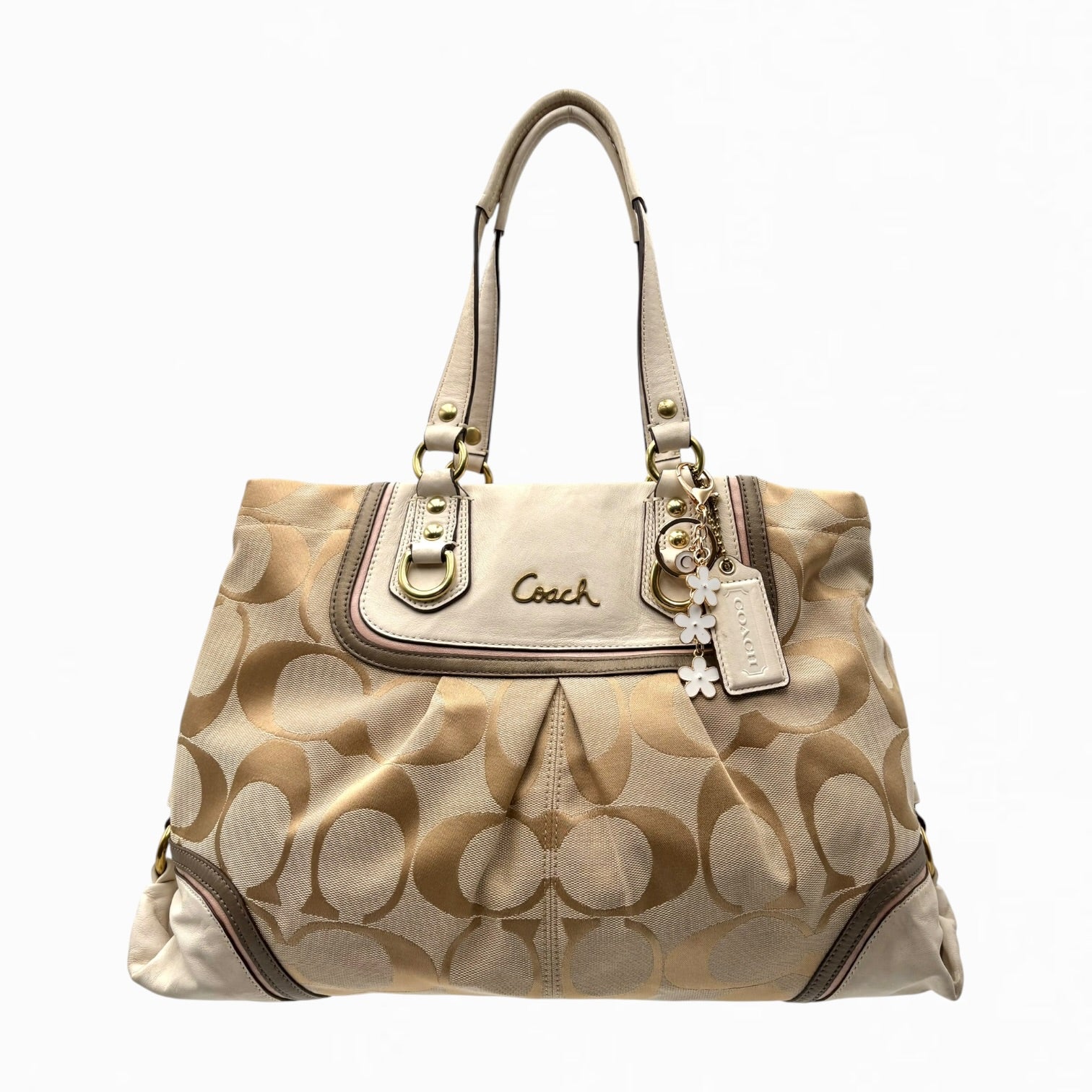 COACH MONOGRAM HAND BAG