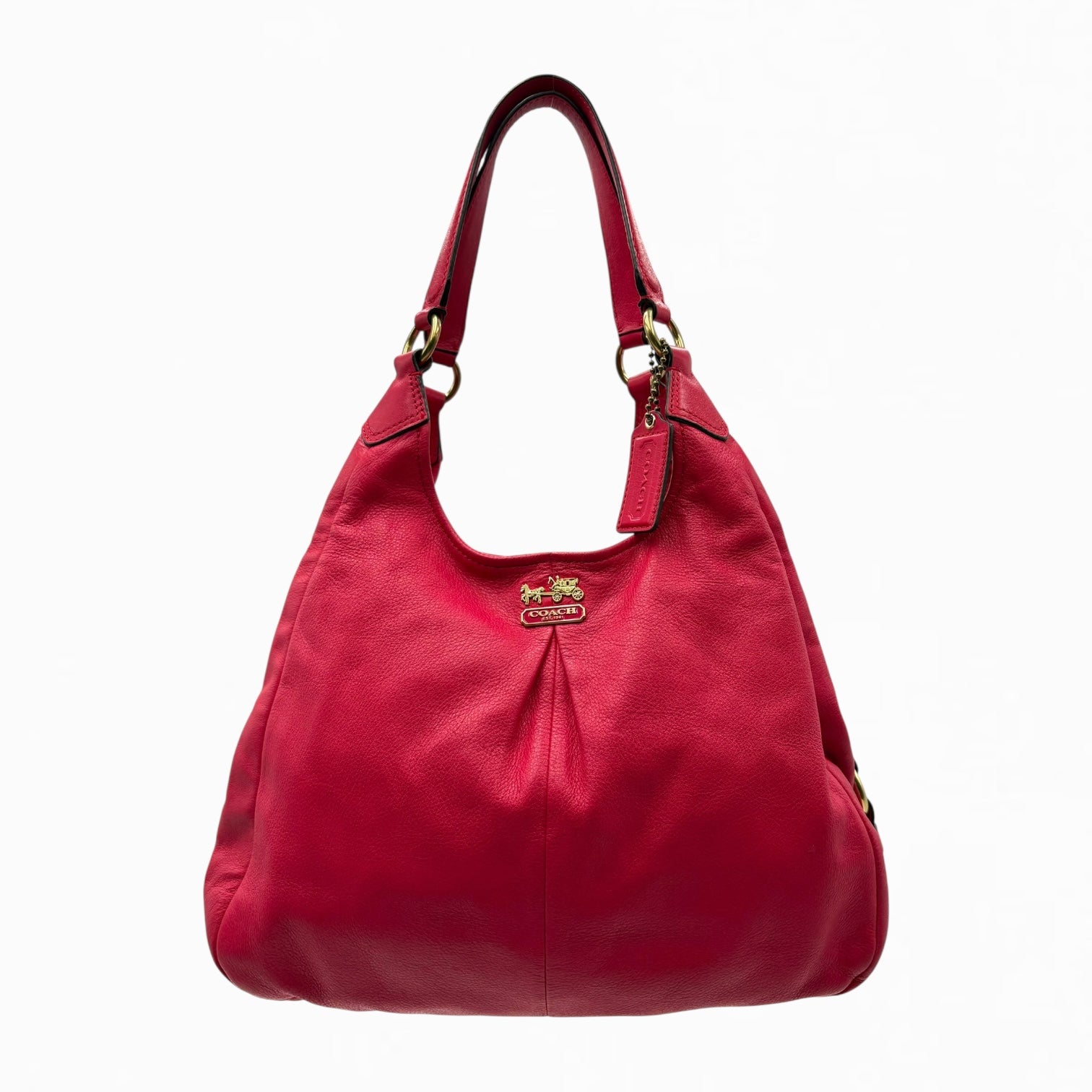 COACH LEATHER HOBO BAG