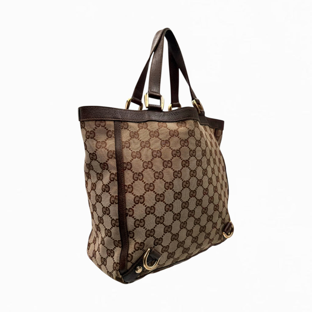 GUCCI MONOGRAM HAND BAG