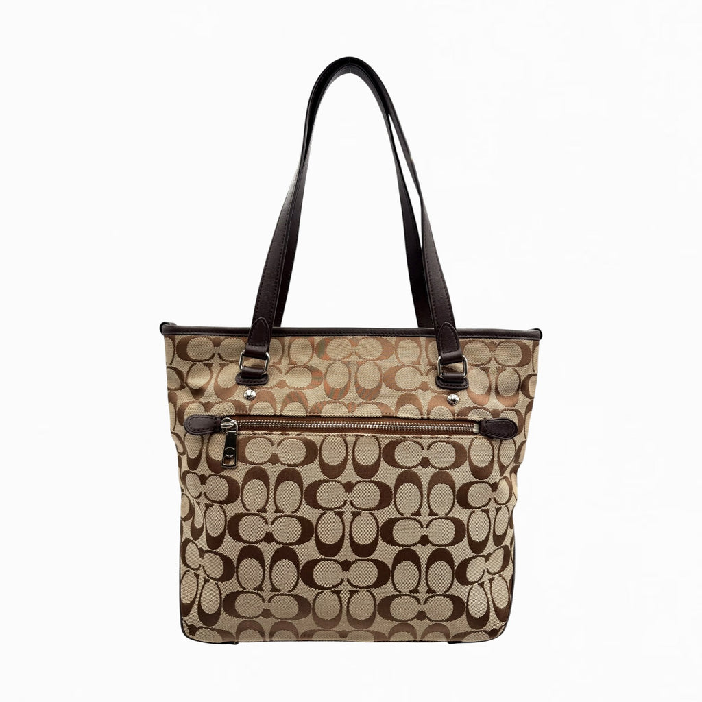 COACH MONOGRAM HAND BAG
