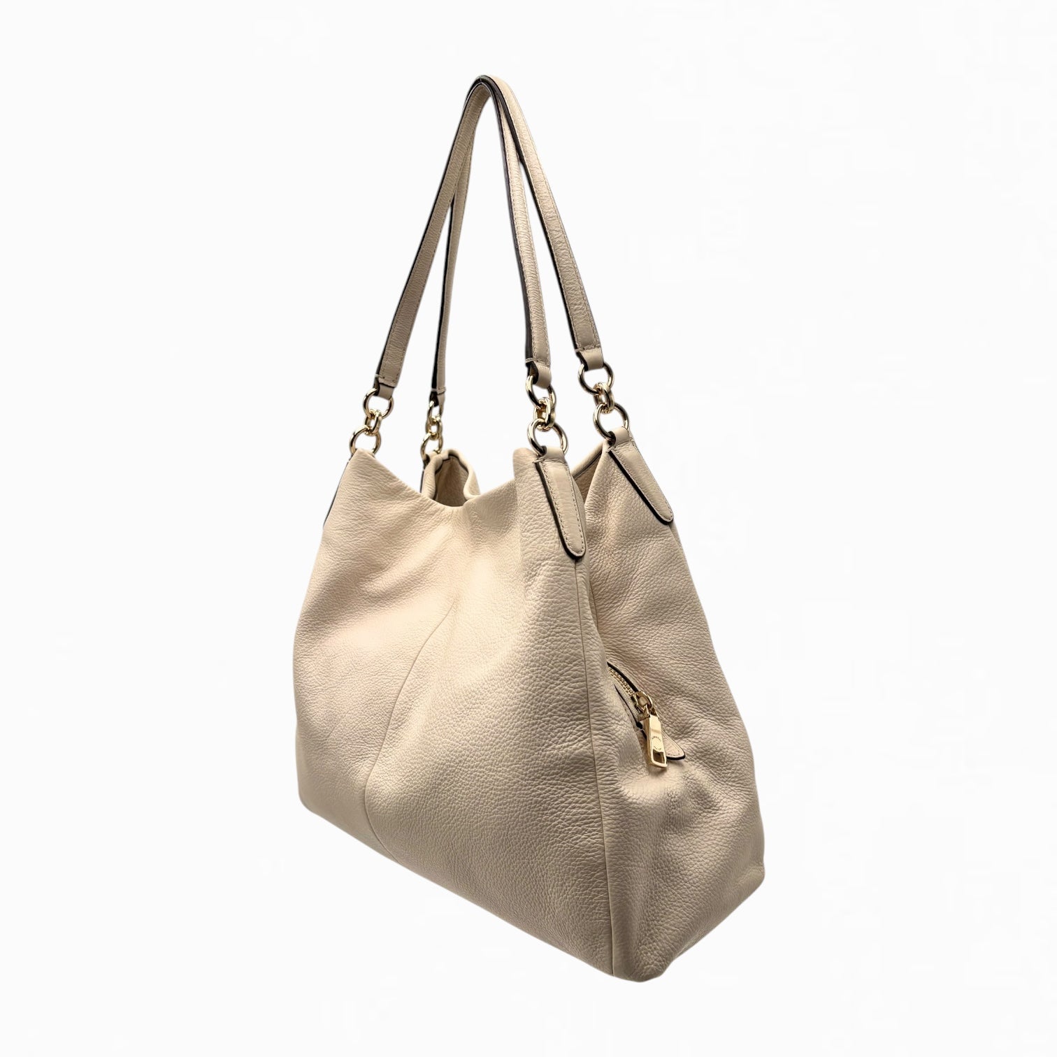 COACH LEATHER HOBO BAG