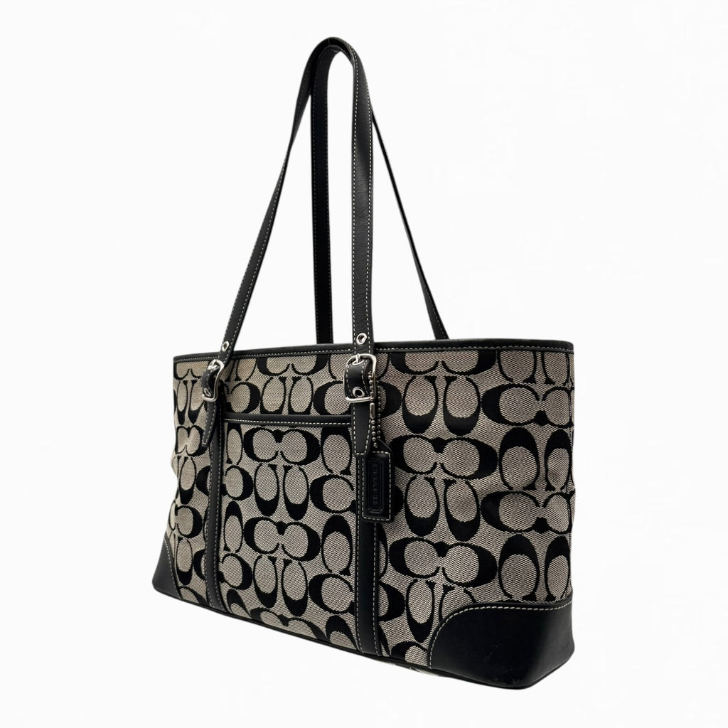 COACH MONOGRAM HAND BAG