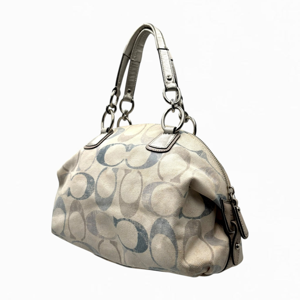 COACH MONOGRAM HAND BAG