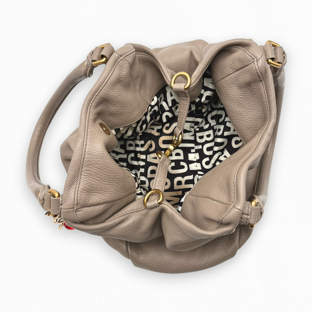 MARC JACOBS LEATHER HOBO BAG
