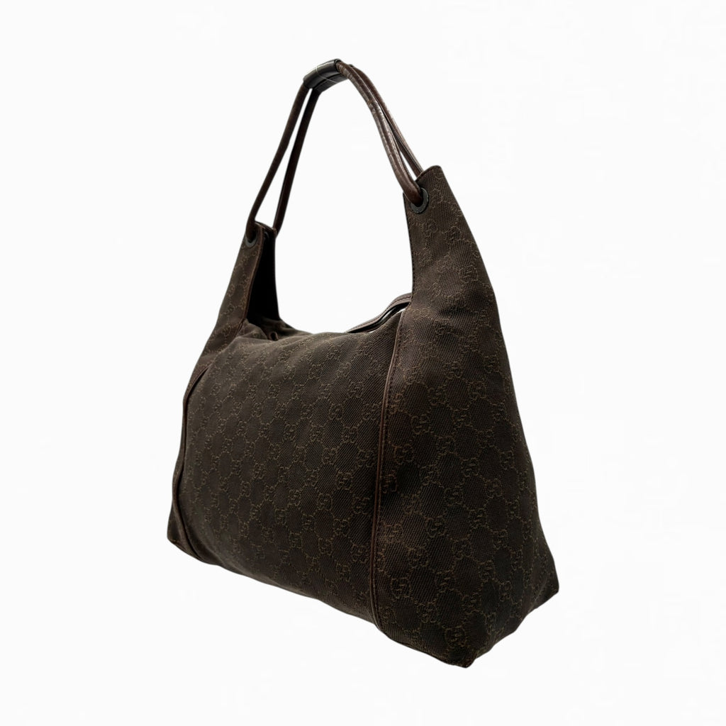 GUCCI MONOGRAM HOBO BAG