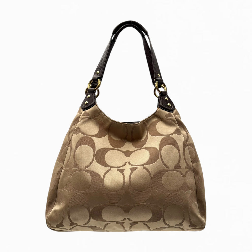 COACH MONOGRAM HOBO BAG