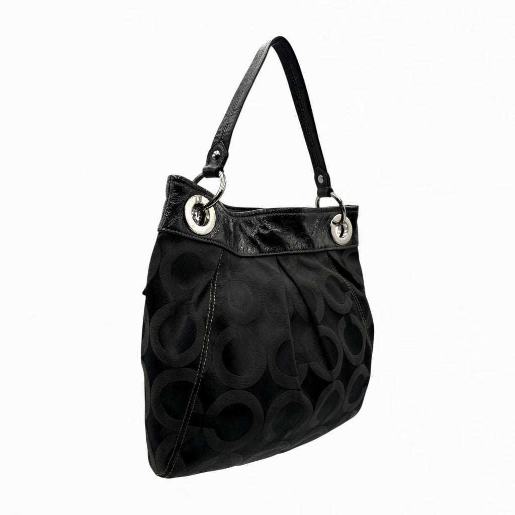 COACH MONOGRAM HOBO BAG