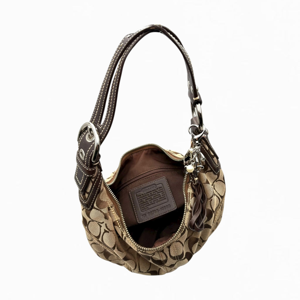 COACH MONOGRAM HAND BAG