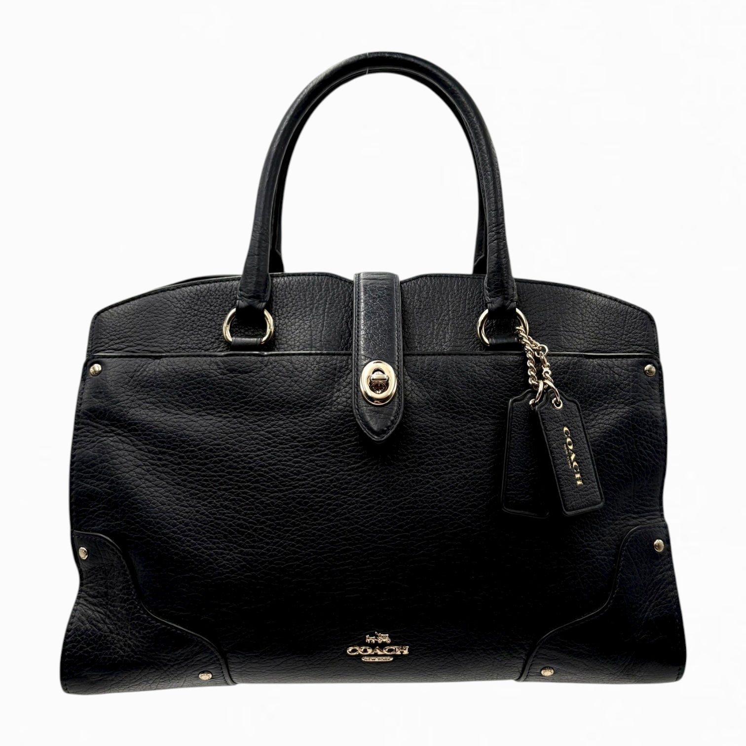 COACH LEATHER HAND BAG