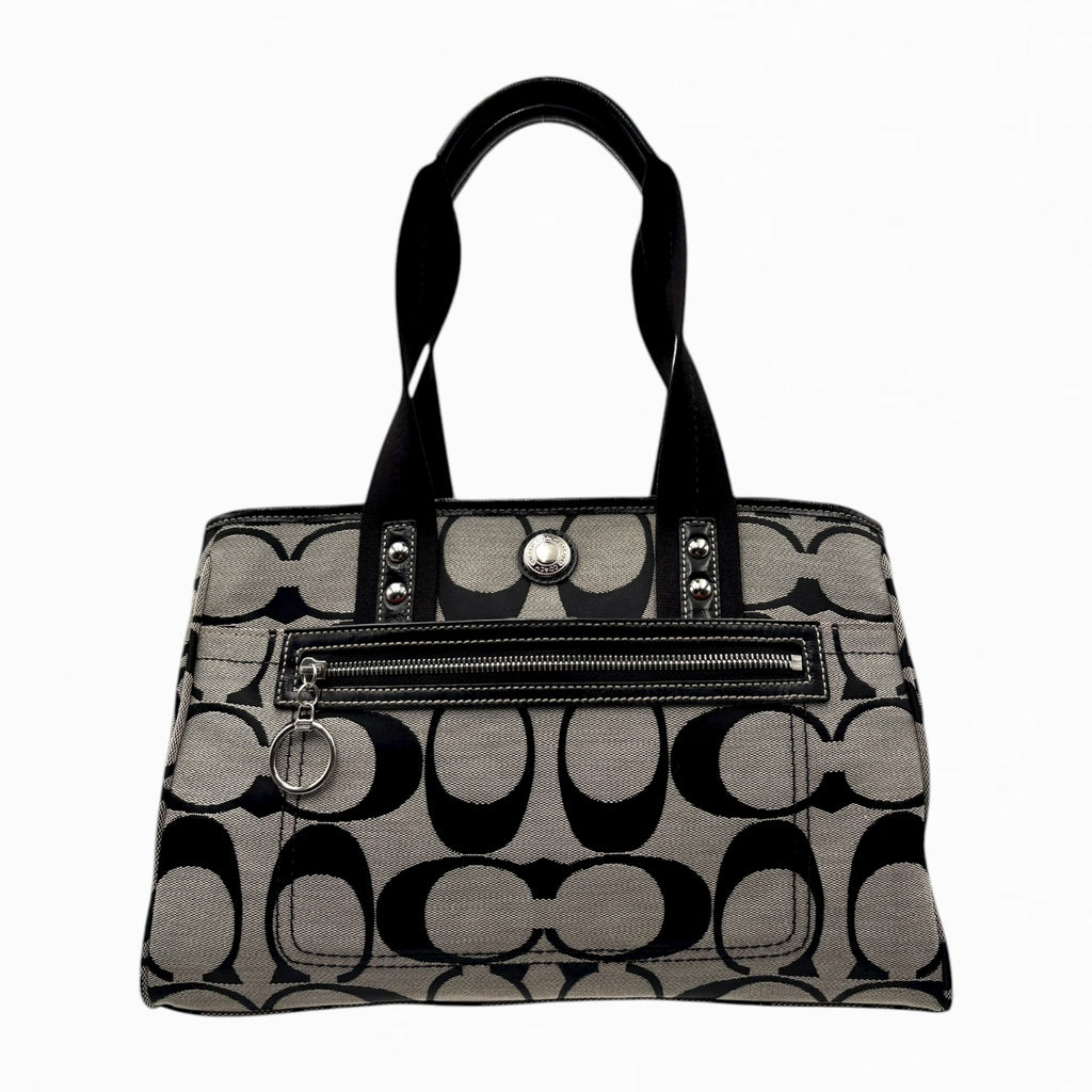 COACH MONOGRAM HAND BAG