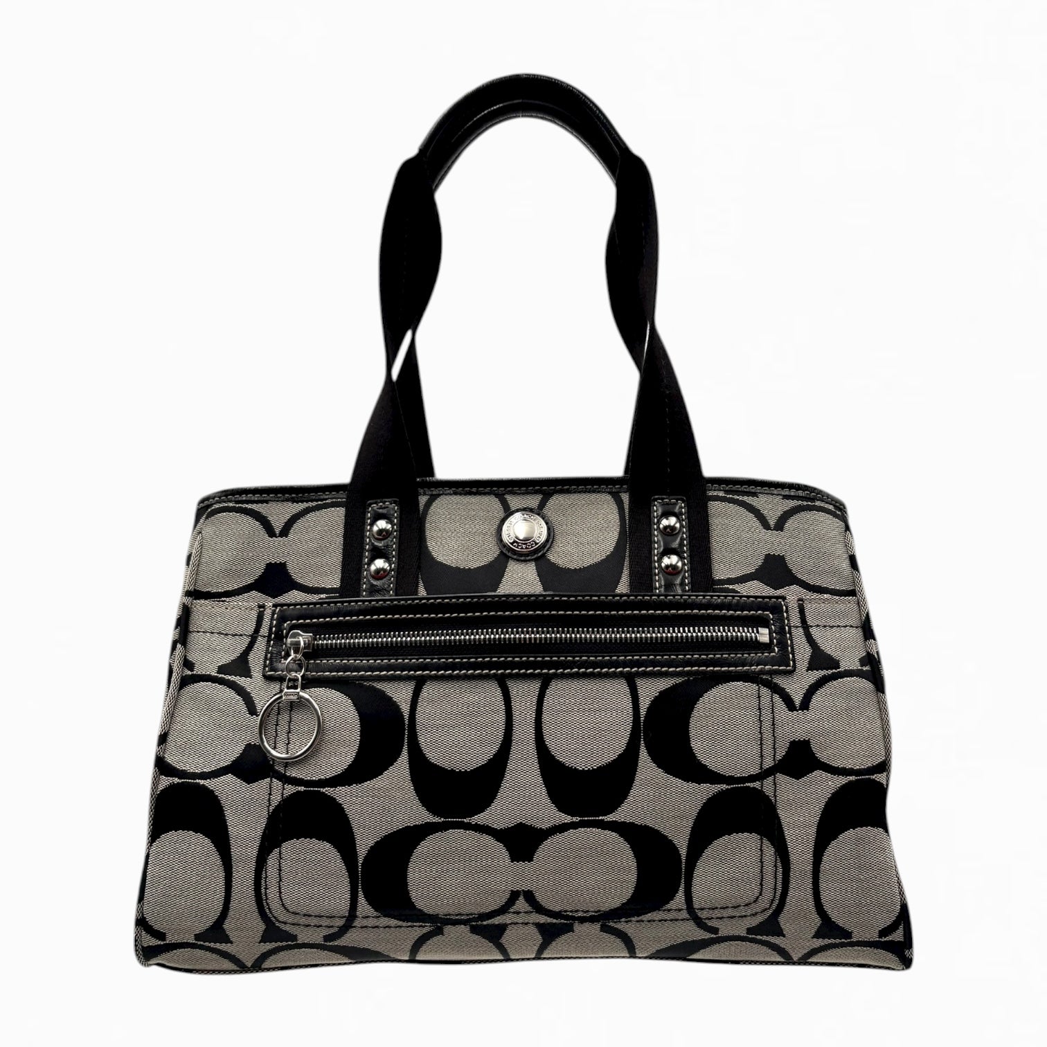 COACH MONOGRAM HAND BAG