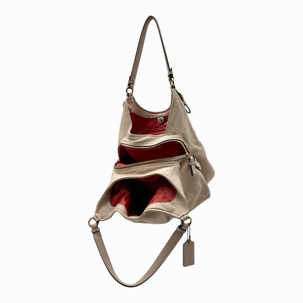 COACH LEATHER HOBO BAG