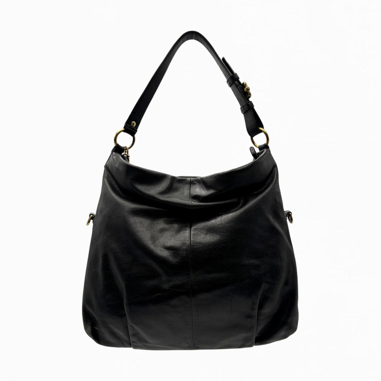 COACH LEATHER HOBO BAG