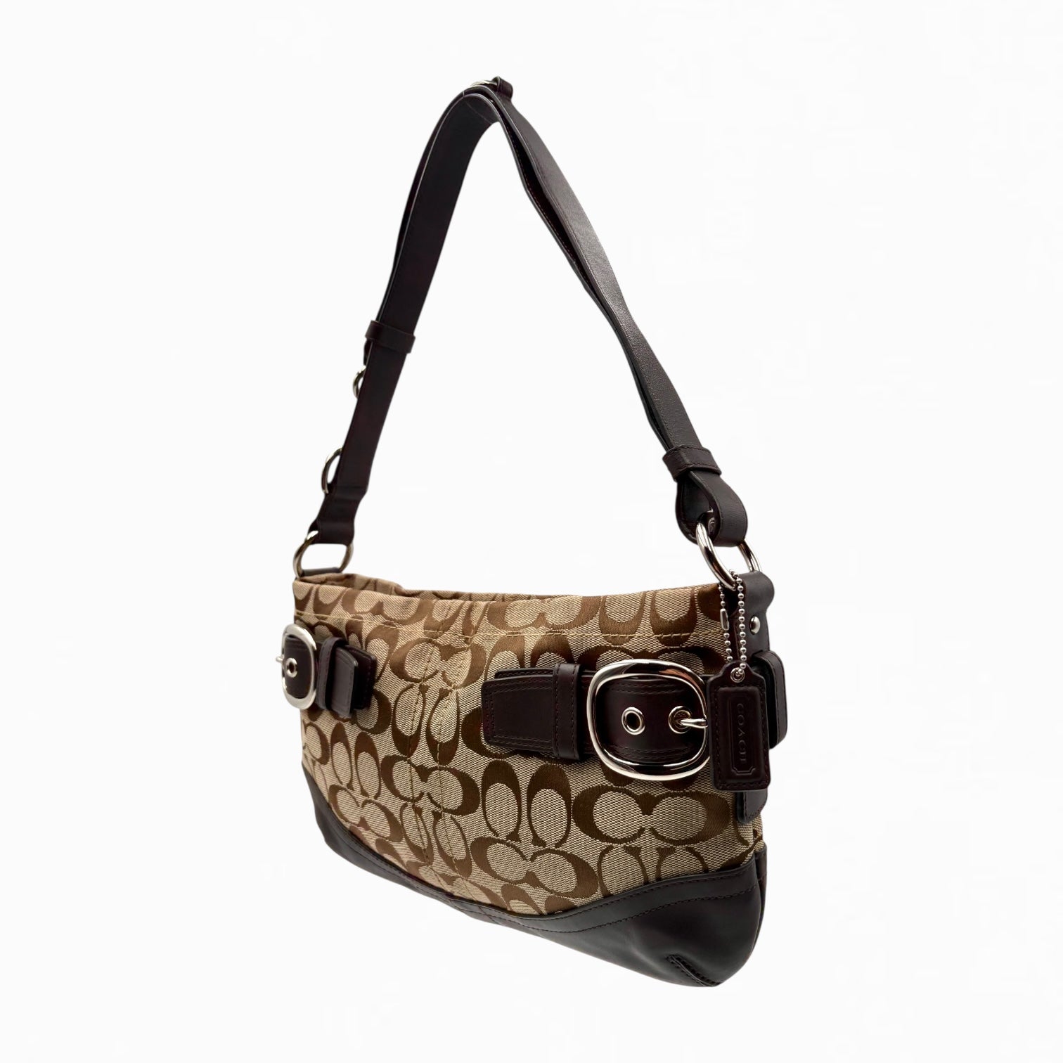 COACH MONOGRAM HAND BAG