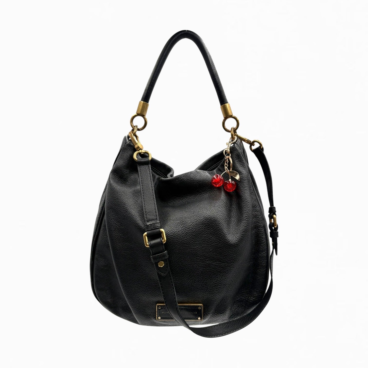 MARC JACOBS LEATHER HOBO BAG