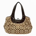 COACH MONOGRAM HAND BAG