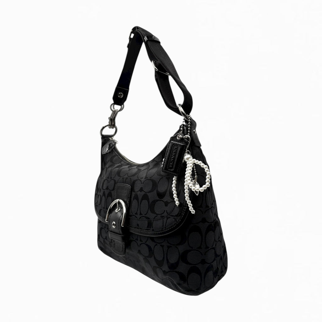 COACH MONOGRAM HOBO BAG