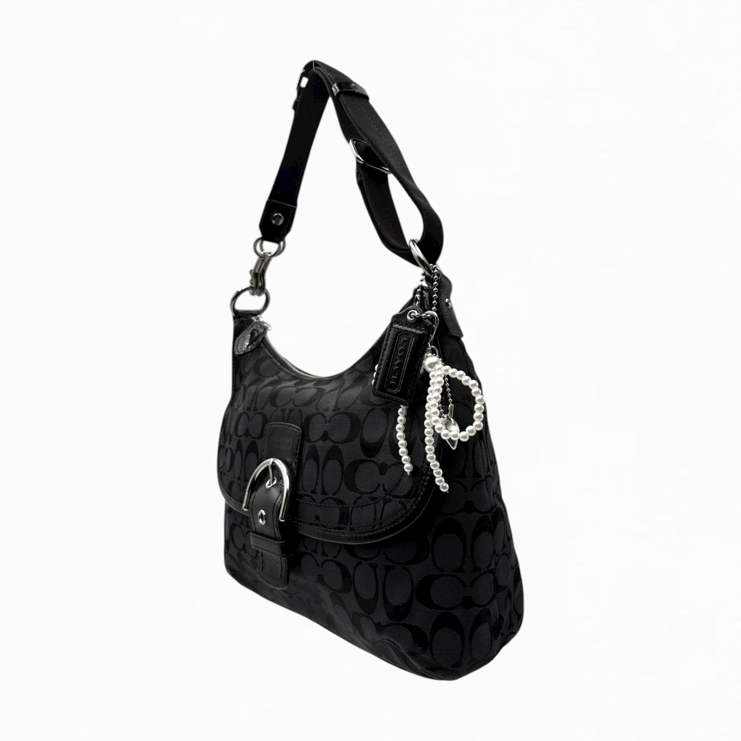 COACH MONOGRAM HOBO BAG