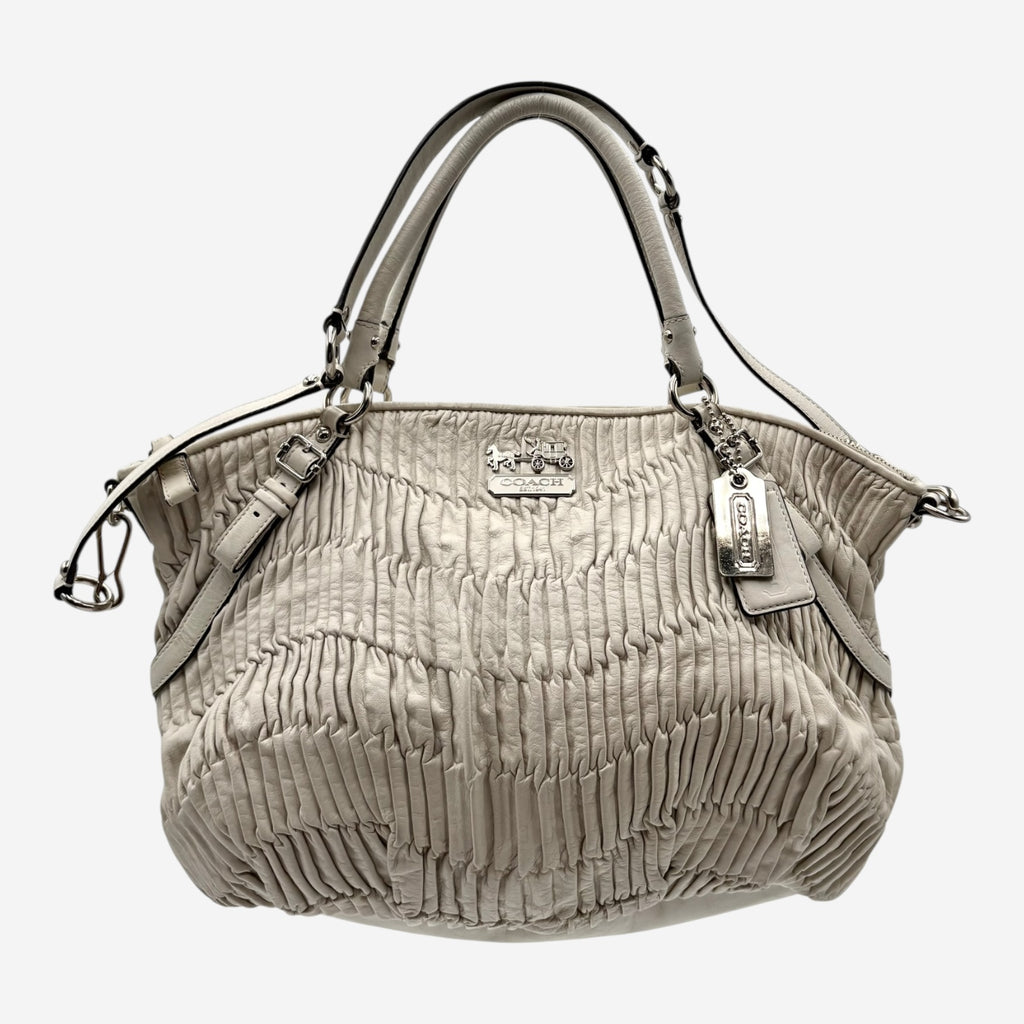 COACH LEATHER HAND BAG