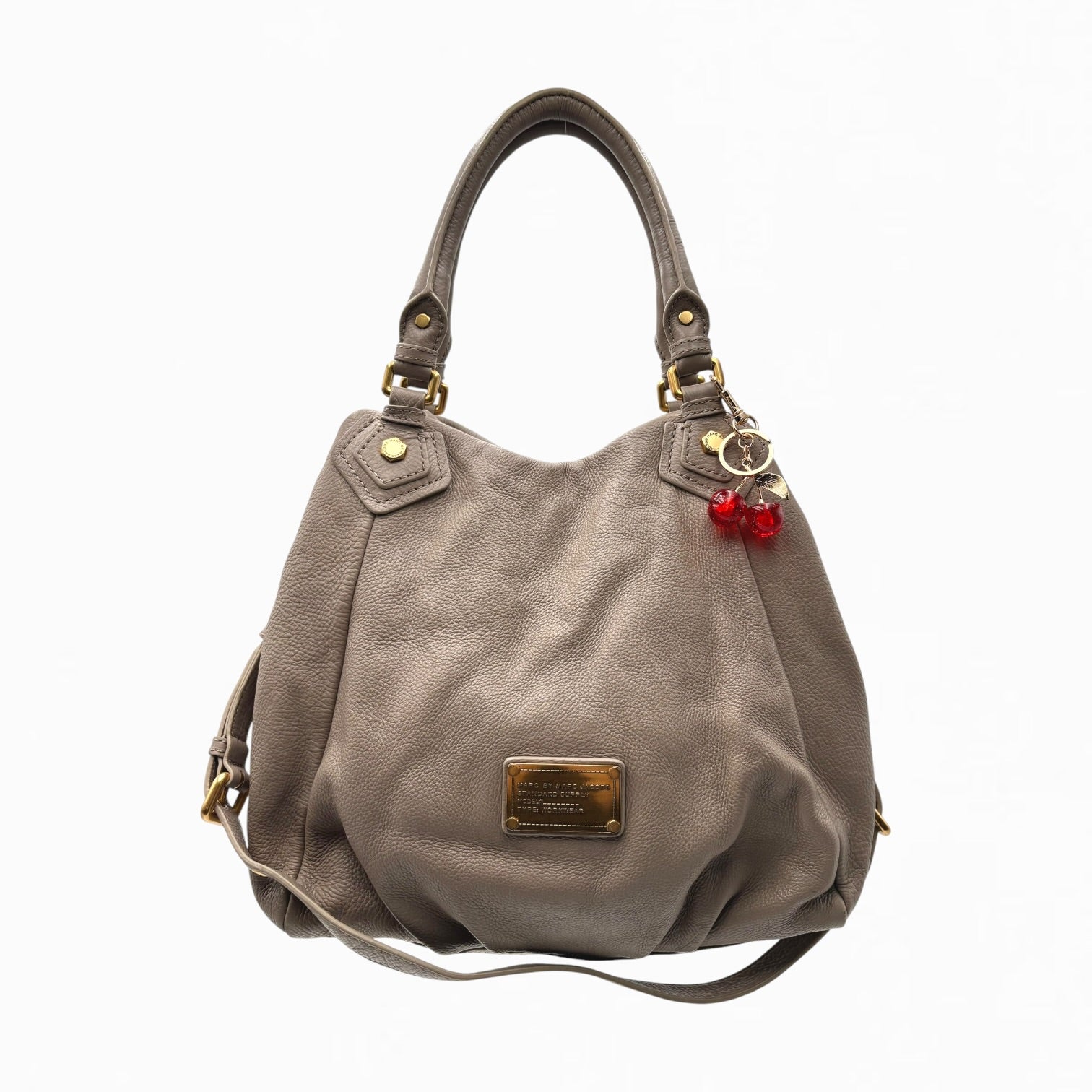 MARC JACOBS LEATHER HOBO BAG