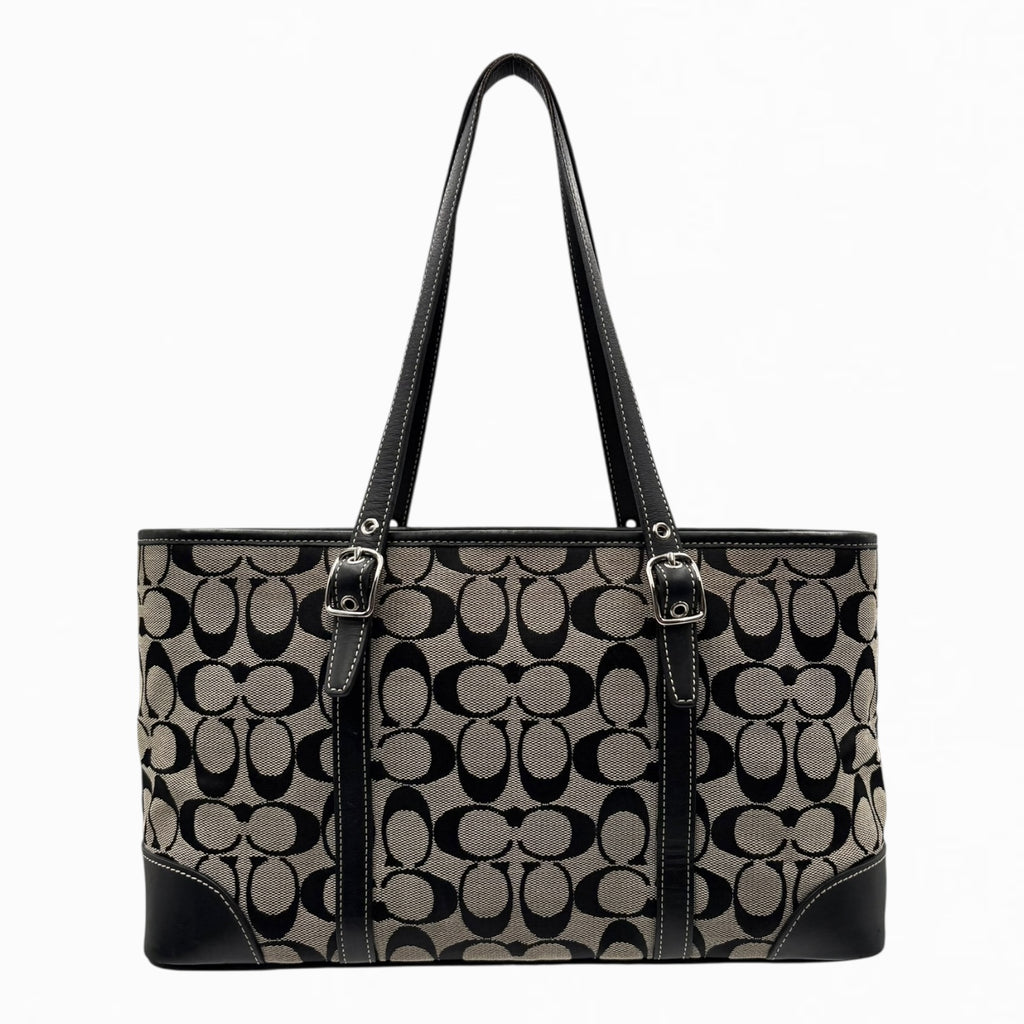 COACH MONOGRAM HAND BAG