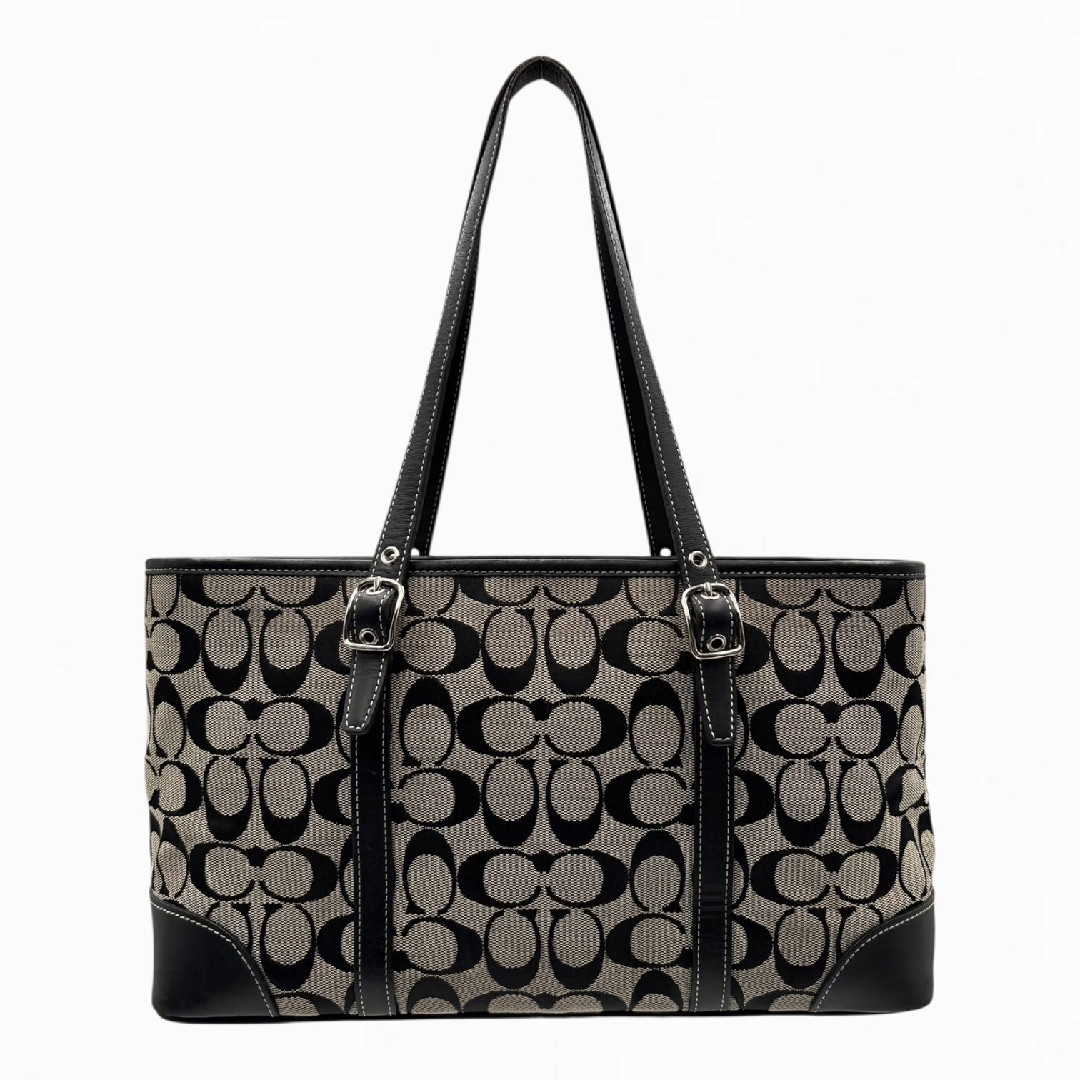 COACH MONOGRAM HAND BAG