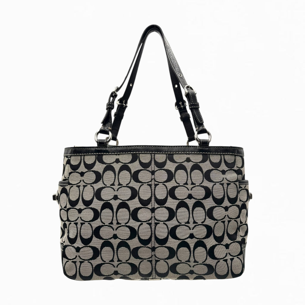 COACH MONOGRAM HAND BAG