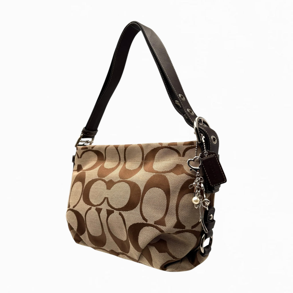 COACH MONOGRAM HAND BAG