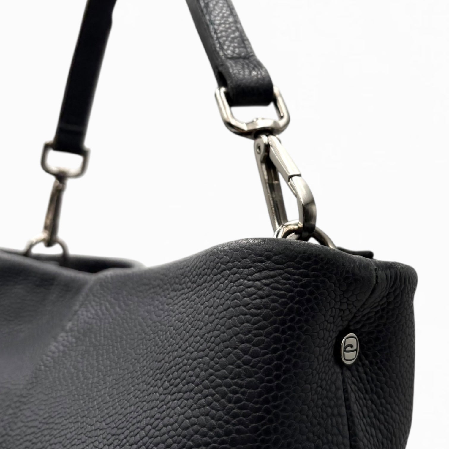 GIANNI CHIARINI LEATHER HAND BAG