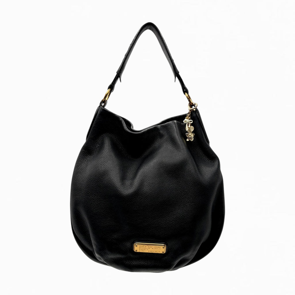 MARC JACOBS LEATHER HOBO BAG