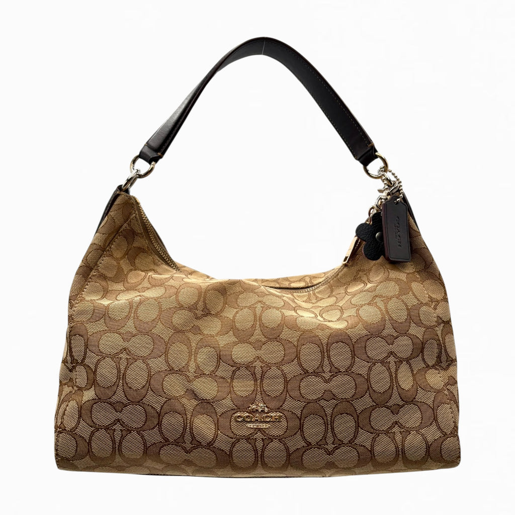 COACH MONOGRAM HOBO BAG
