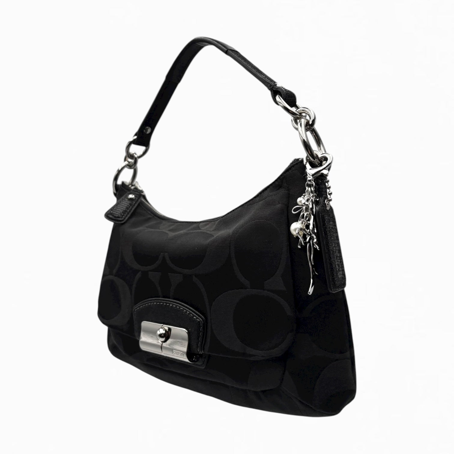 COACH MONOGRAM HAND BAG