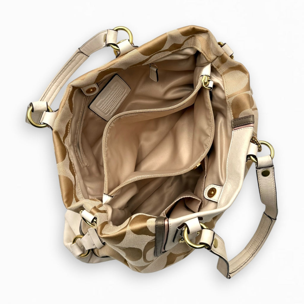 COACH MONOGRAM HAND BAG