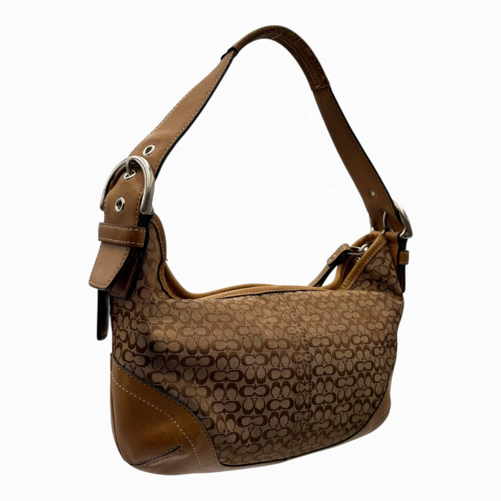 COACH MONOGRAM HAND BAG