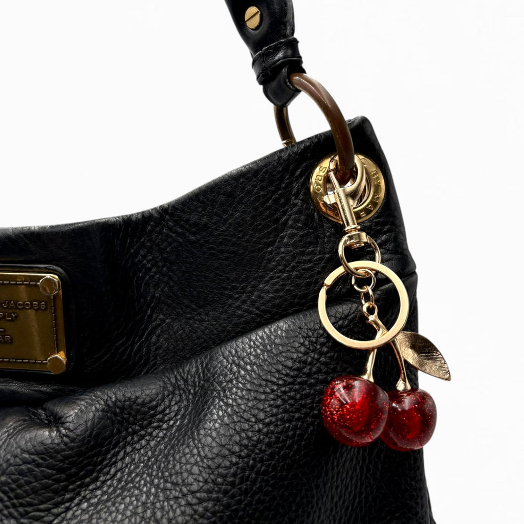 MARC JACOBS LEATHER HOBO BAG