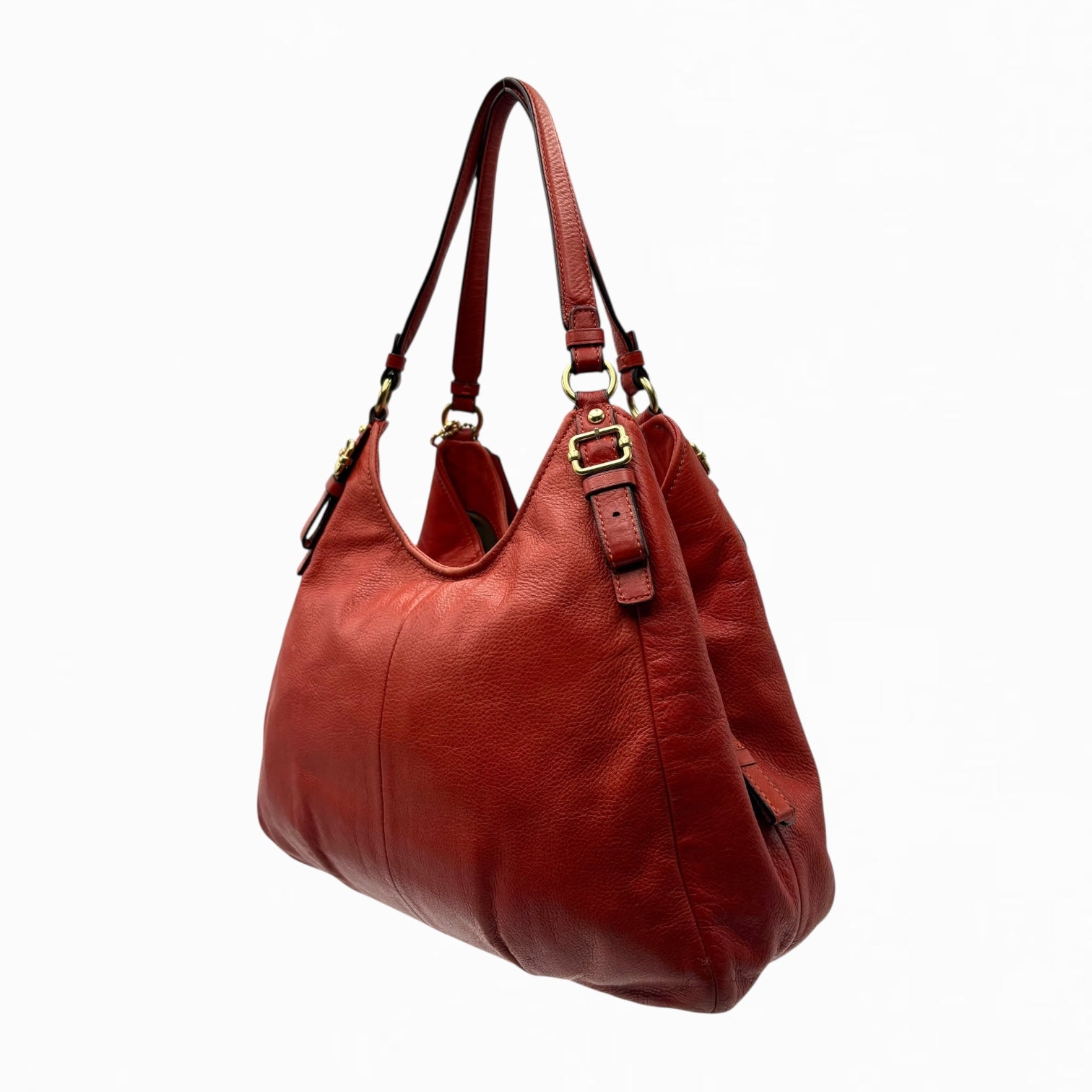 COACH LEATHER HOBO BAG