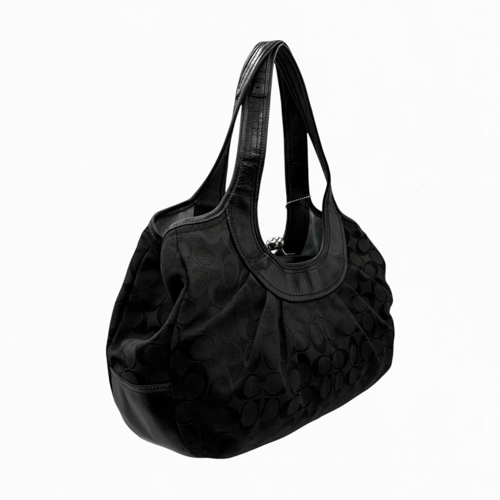 COACH MONOGRAM HOBO BAG