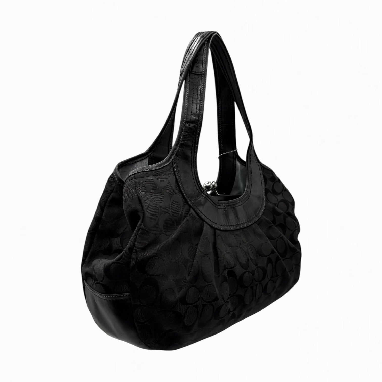 COACH MONOGRAM HOBO BAG