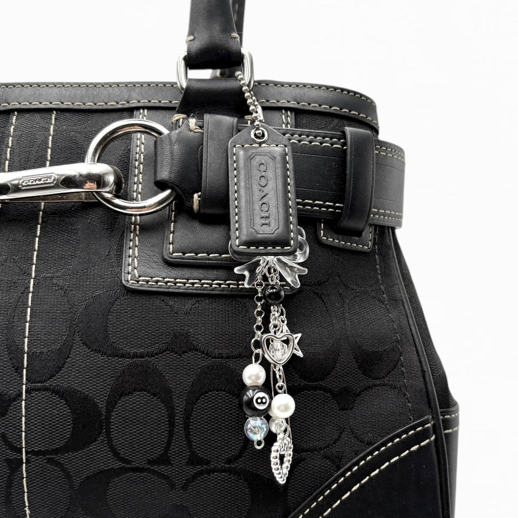 COACH MONOGRAM HAND BAG