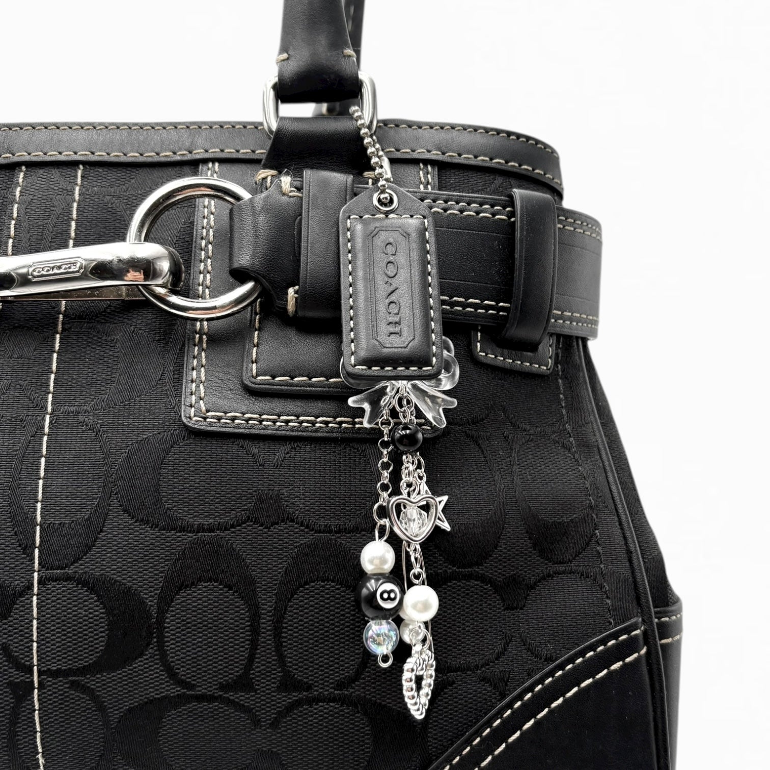 COACH MONOGRAM HAND BAG