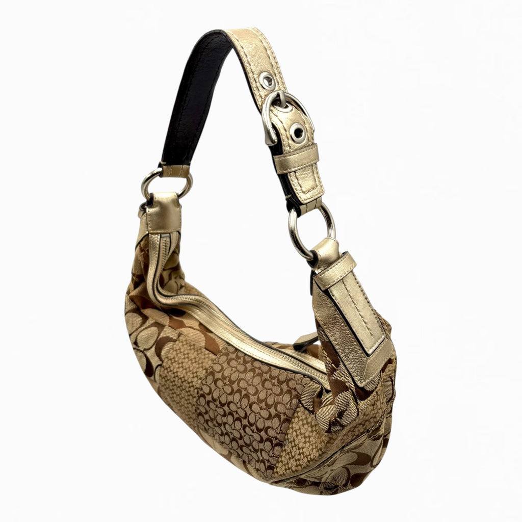 COACH MONOGRAM HAND BAG