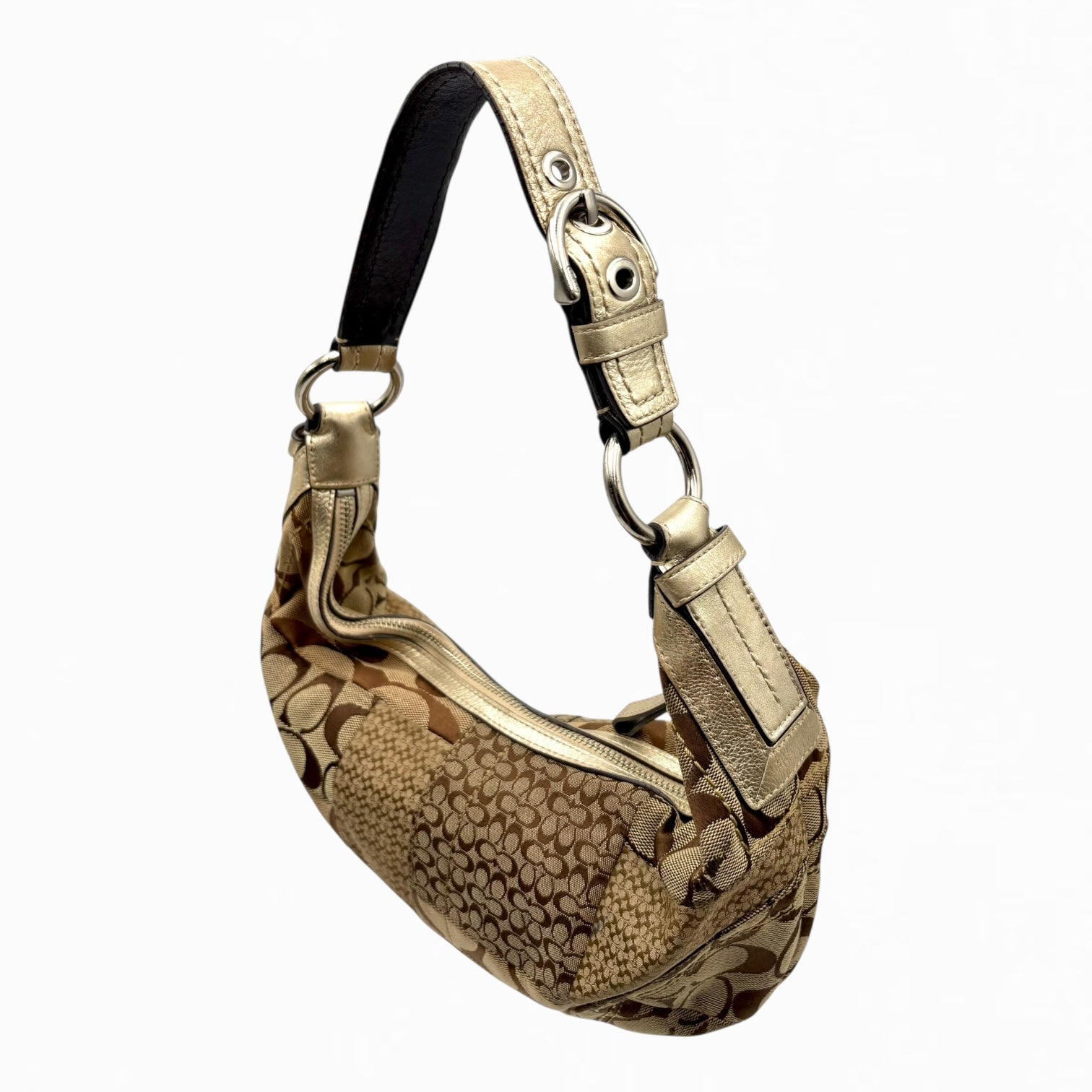 COACH MONOGRAM HAND BAG