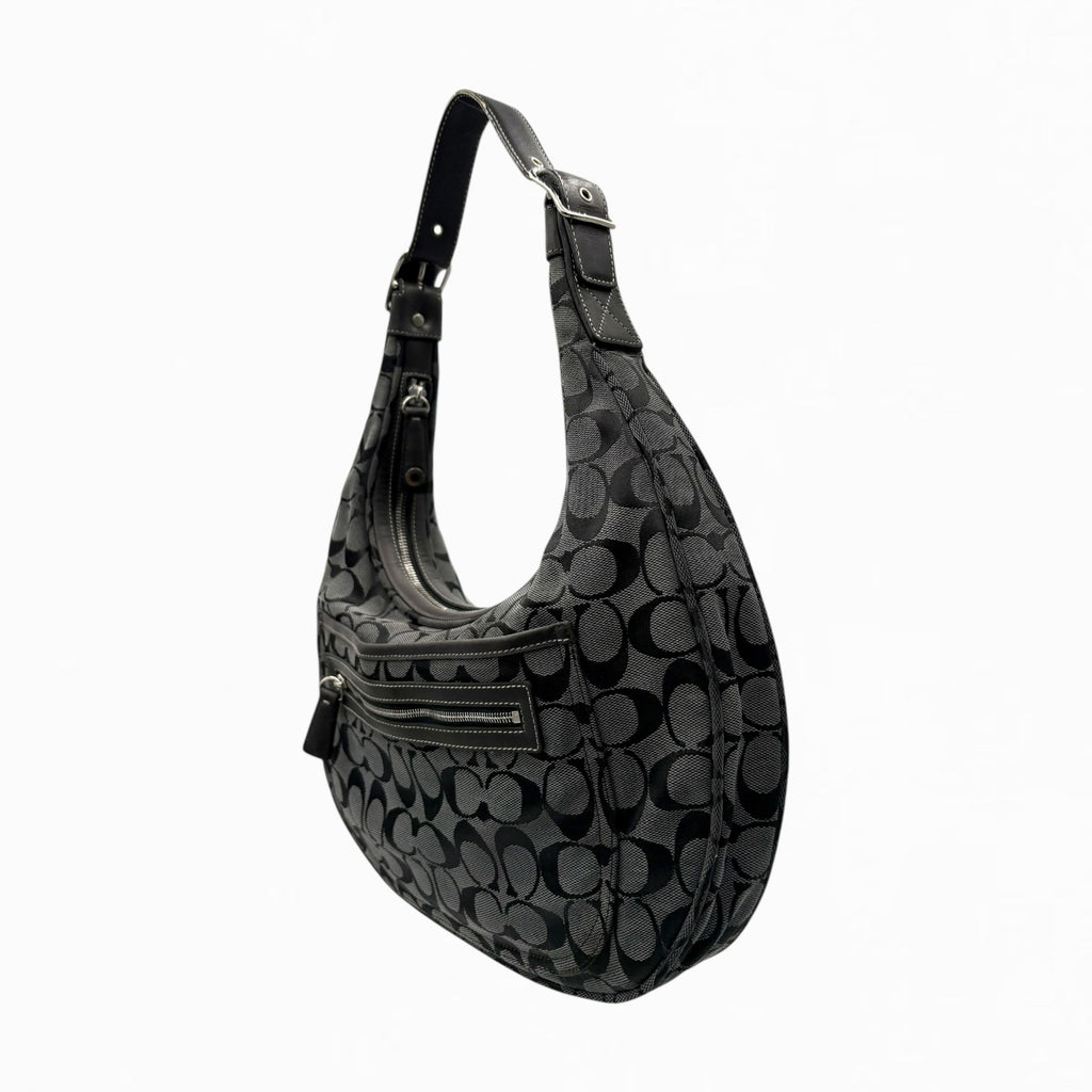 COACH MONOGRAM HOBO BAG
