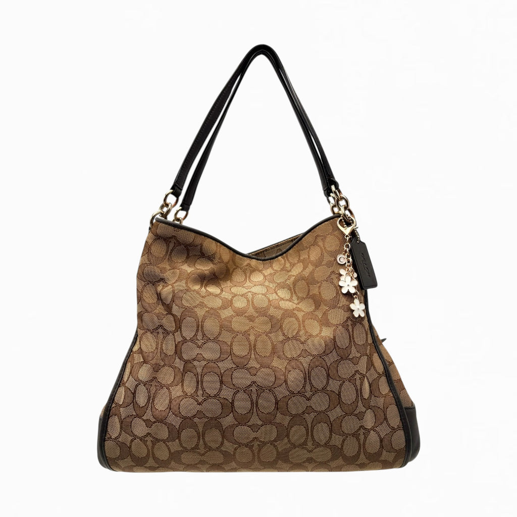 COACH MONOGRAM HOBO BAG